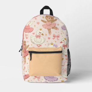 Luxe Ballerina Dieren Kinder Rugzak Patroon
