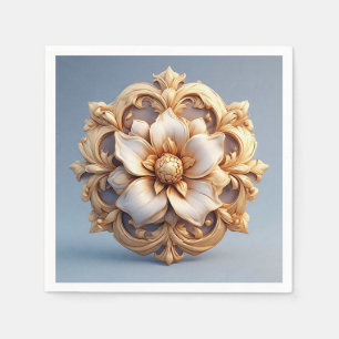 Luxe Barok Bruidstafel Decoratie vintage luxe Servet