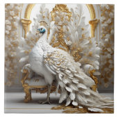 Luxe barokke keramische Tegel Tegeltje (Voorkant)