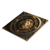 Luxe barokke keramische Tegel Tegeltje (Zijkant)