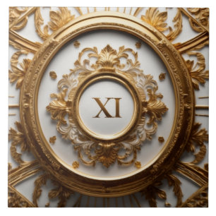 Luxe barokke keramische Tegel Tegeltje