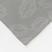 Luxe Beauty Lipstick Kiss Fleece Blanket (Hoek)