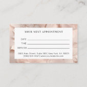 Luxe, Beige-Blanc, Fleur, Salon Rendez-vous (Dos)