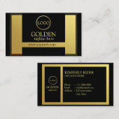 Luxe Black Gold  Visitekaartje (Voorkant / Achterkant)