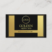 Luxe Black Gold Visitekaartje (Voorkant)