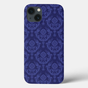 Luxe blauwe damesbehang iPhone 13 hoesje
