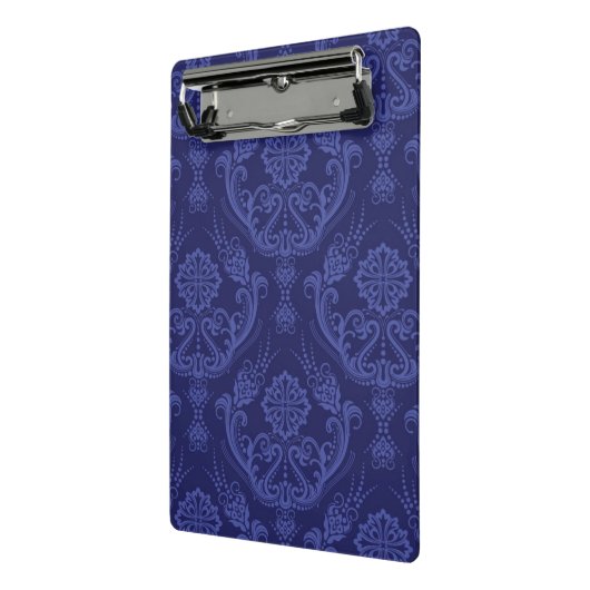 Luxe blauwe damesbehang mini klembord (Angled2)