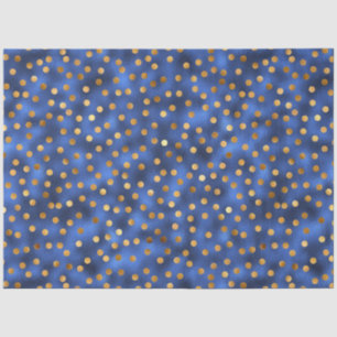 Luxe Blauwe en Gouden Serie Design 20 Tissuepapier