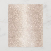 Luxe Blauwgroen Geometrische Gold Circles House Cl Flyer (Achterkant)