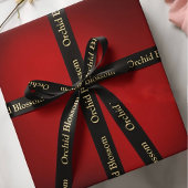 Luxe Bloemen Business Branded Zwart Goud Lint