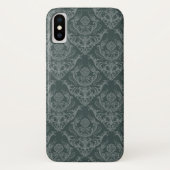 Luxe bloemkolenbehangselpapier Case-Mate iPhone case (Achterkant)