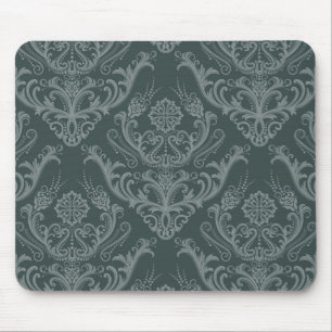 Luxe bloemkolenbehangselpapier muismat