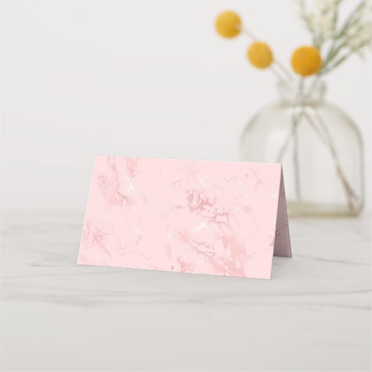 Luxe Blush Pink Marble Blank (Voorkant)