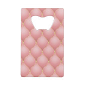 Luxe Blush Rose Rose Or Diamond Motif Tufted (Dos)