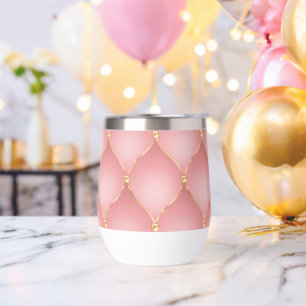 Luxe Blush Roze Rose Goud Diamant Getuft
