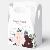 Luxe Boho Kleurrijke Bloemige Bruiloft Bedankdoosjes (Geopend)