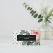 Luxe botanisch | Visitekaartjes (Staand voorkant)