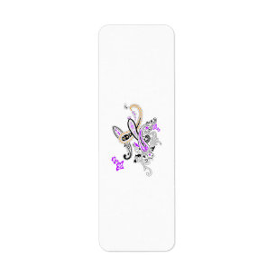 Luxe Botanische Paisley Collectie Etiket