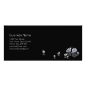 Luxe Brilliant Diamonds Nieuwjaar 2025 Korting Reclamekaart (Achterkant)