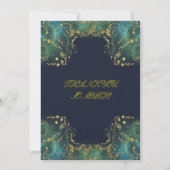 LUXE BRUILOFT UITNODIGING (Achterkant)