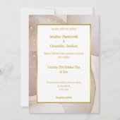 LUXE BUBBBLES FAIRE-PART DE MARIAGE (Devant)