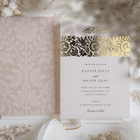 Luxe Champagne en Gold Foil Islamitische bruiloft