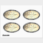 Luxe Champagne Glitter Product Labels Diamanten (Vel)