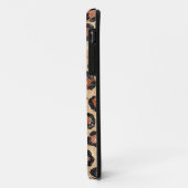 Luxe Chic Gold Black Leopard Animal Print Case-Mate iPhone Case (Achterkant/links)