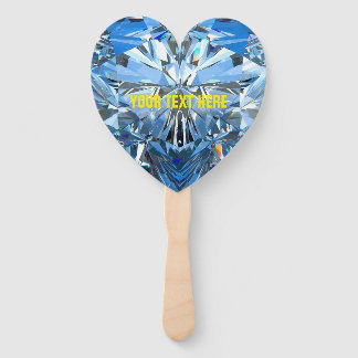 Luxe Chic Robijn Hart Persoonlijke Ventilator Handwaaier