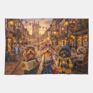 Luxe Cockapoo Canterbury keuken Theedoek