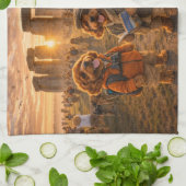 Luxe Cockapoo Stonehenge Theedoek (Gevouwen)