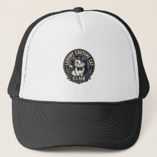 Luxe Couture Kat Kat Moeder Cadeau Idee - Luxe Cou Trucker Pet