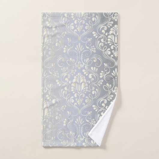 Luxe Damask vintage (Serviette à main)