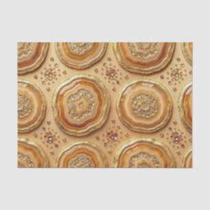 Luxe Decoupage Kameel + Gouden Agate Geode Tissuepapier
