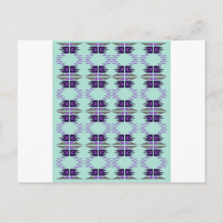 Luxe design aztecs, Mint Edition Briefkaart