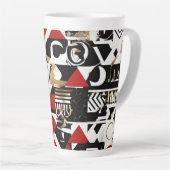 Luxe Design groot Latte Mok (Rechterhoek)