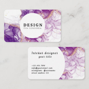 Luxe Designer Visitekaartje