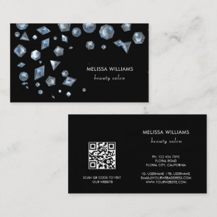 Luxe diamanten juwelier winkel visitekaartje
