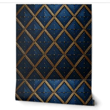 Luxe Diamantpatroon Behang