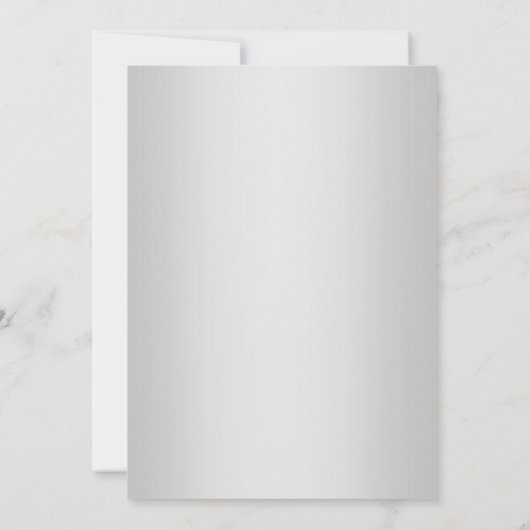 Luxe Diamond Ring Faire-part de mariage (Dos)