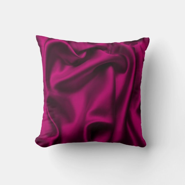 Luxe doek Abstract: Grunge Silk Wave Kussen (Voorkant)