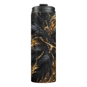 Luxe Donkere Glamour Kunst Thermosbeker