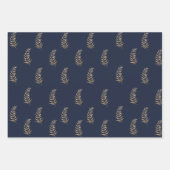 Luxe Earth Tone Hues Wrapping Paper Set van 3 (Voorkant 2)