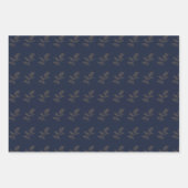 Luxe Earth Tone Hues Wrapping Paper Set van 3 (Voorkant 3)