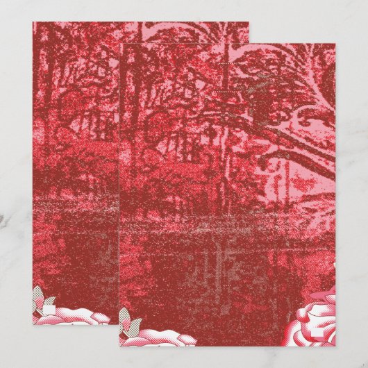 Luxe Économisez les cartes de dates disponibles dè (Devant / Derrière)