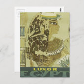  Luxe Egypte Travel Advertisement Briefkaart (Voorkant / Achterkant)