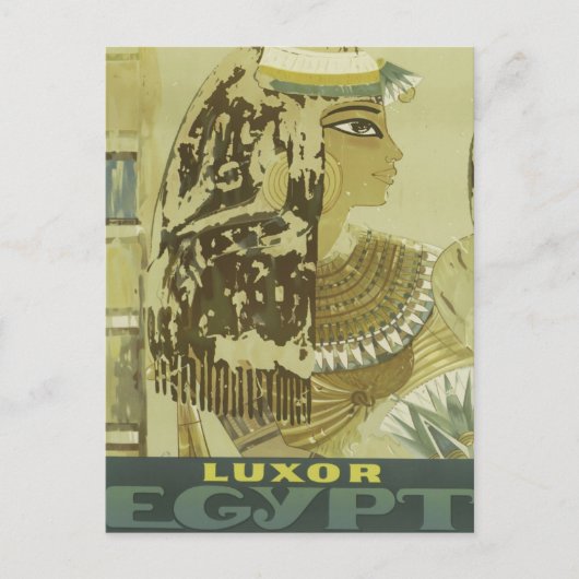  Luxe Egypte Travel Advertisement Briefkaart (Voorkant)