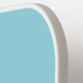 Luxe Elegance Robin Ei Blauw | Mrs Wedding Date Pickleball Paddle (Links Detail)