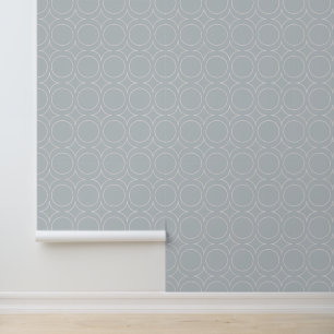 Luxe Elegant Glanzend Geometrisch Patroon Behang