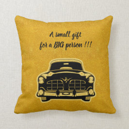 Luxe Elegant Modern Black Gold Car Kussen